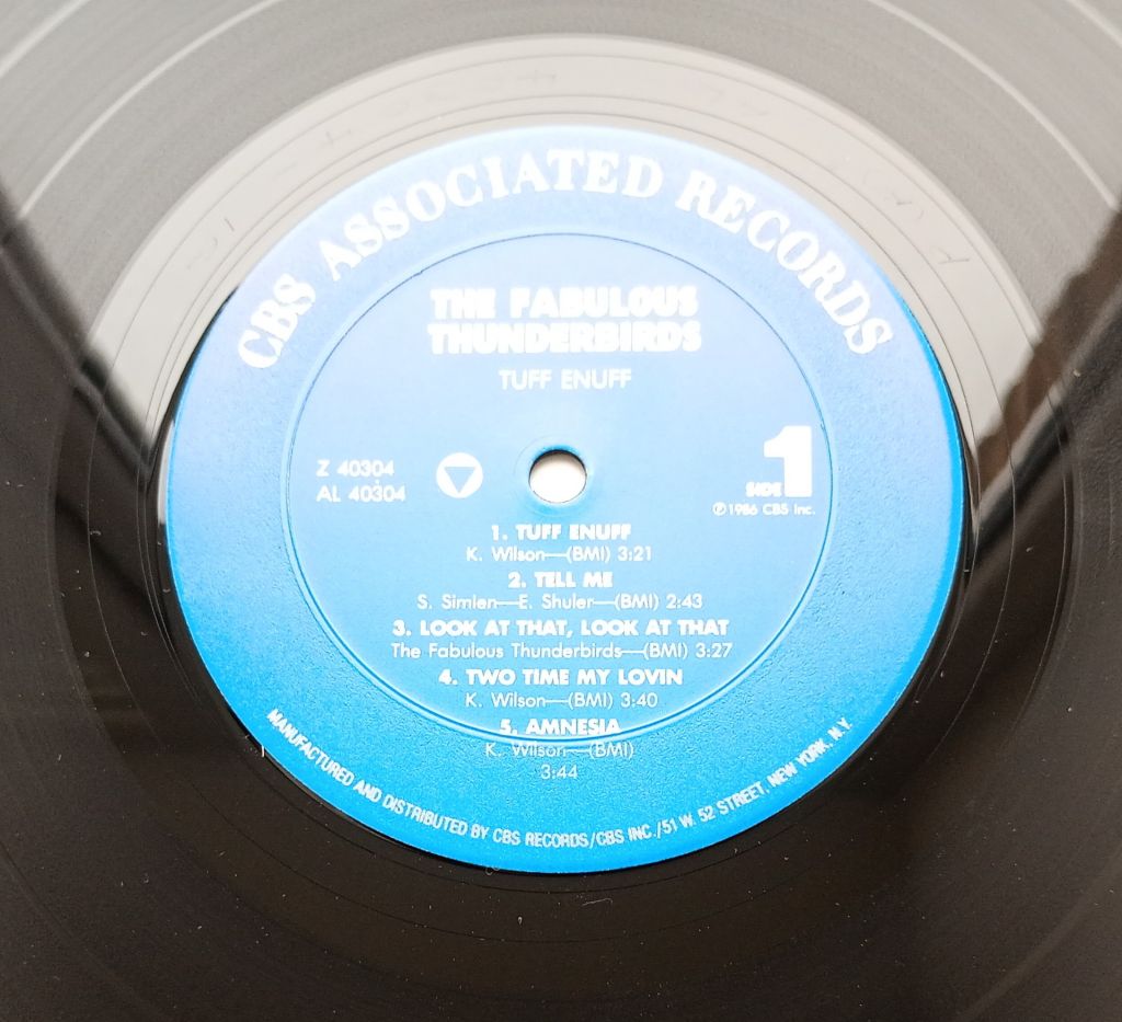 THE FABULOUS THUNDERBIRDS Tuff Enuff LP EX+ - фото фото фото 2