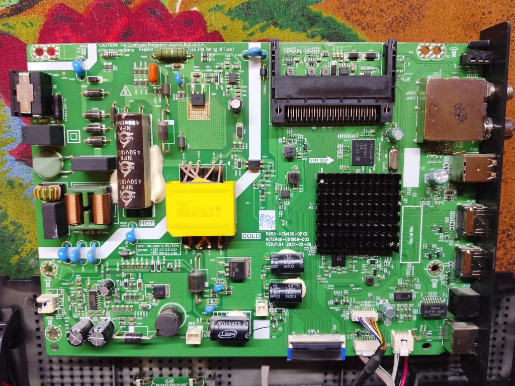 LED TV PRIME PT 43F12SG9FR main 5800-A7M49G-0PXX - фото фото фото 1