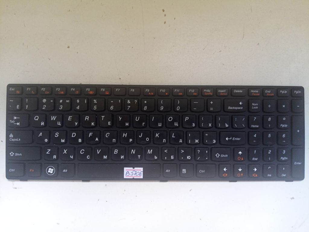 Б/У Клавіатура на Lenovo B570E - фото фото фото 0