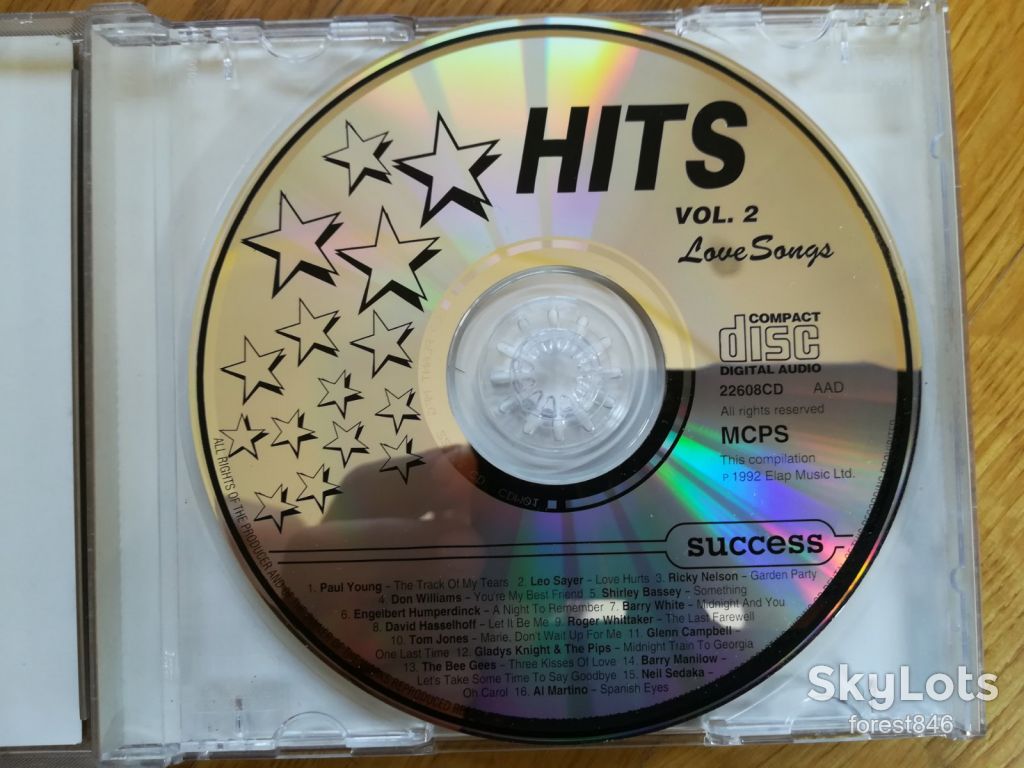 Hits-Vol. 2-Love songs-состояние: 4 - фото фото фото 4