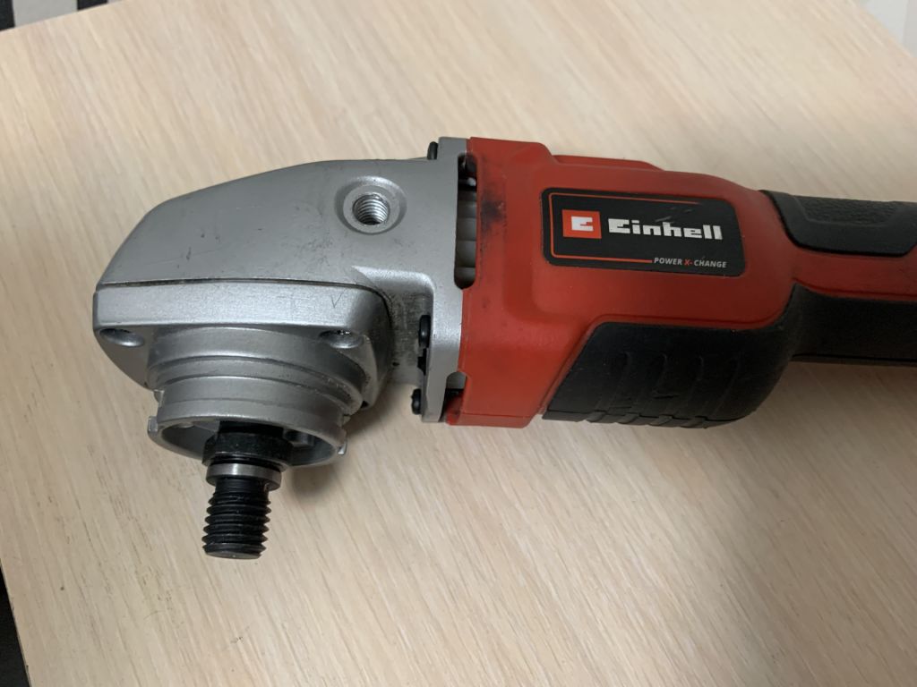 Аккумуляторная Кутова безщіткова шліфмашина Einhell TE-AG 18/150 Li BL-Solo,болгарка,рабочая - фото фото фото 1