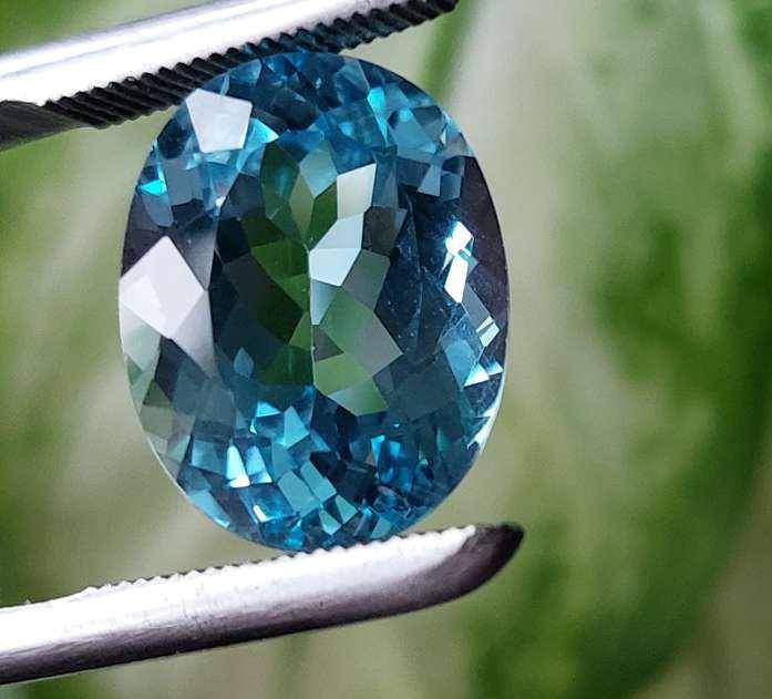 Натуральный топаз   12.86ct 16x12.2mm - фото фото фото 8