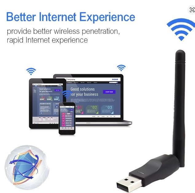 USB-Wi-Fi-адаптер внешний сетевой МТ7601 2dbi USB 150Mbps с антенной - фото фото фото 1