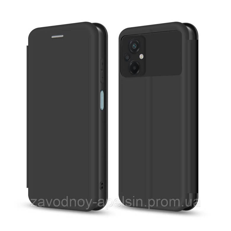 Чехол книжка Xiaomi Poco M5 Flip Case (черный) - фото фото фото 0