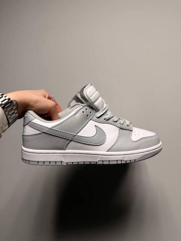 Nike SB Dunk Low Retro White Grey БРАК - фото фото фото 0