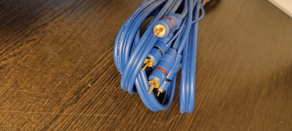 high performance double shielded audio cable made by alfatec 2RCA-2RCA 5m. - фото фото фото 2