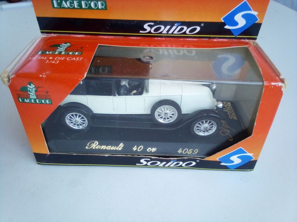 1/43 SOLIDO RENAULT 40 CV 1926 - фото фото фото 0