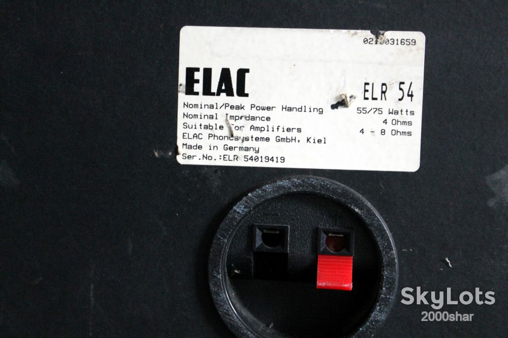 Корпус Колонки Elac elr 54 с фильтром - фото фото фото 3