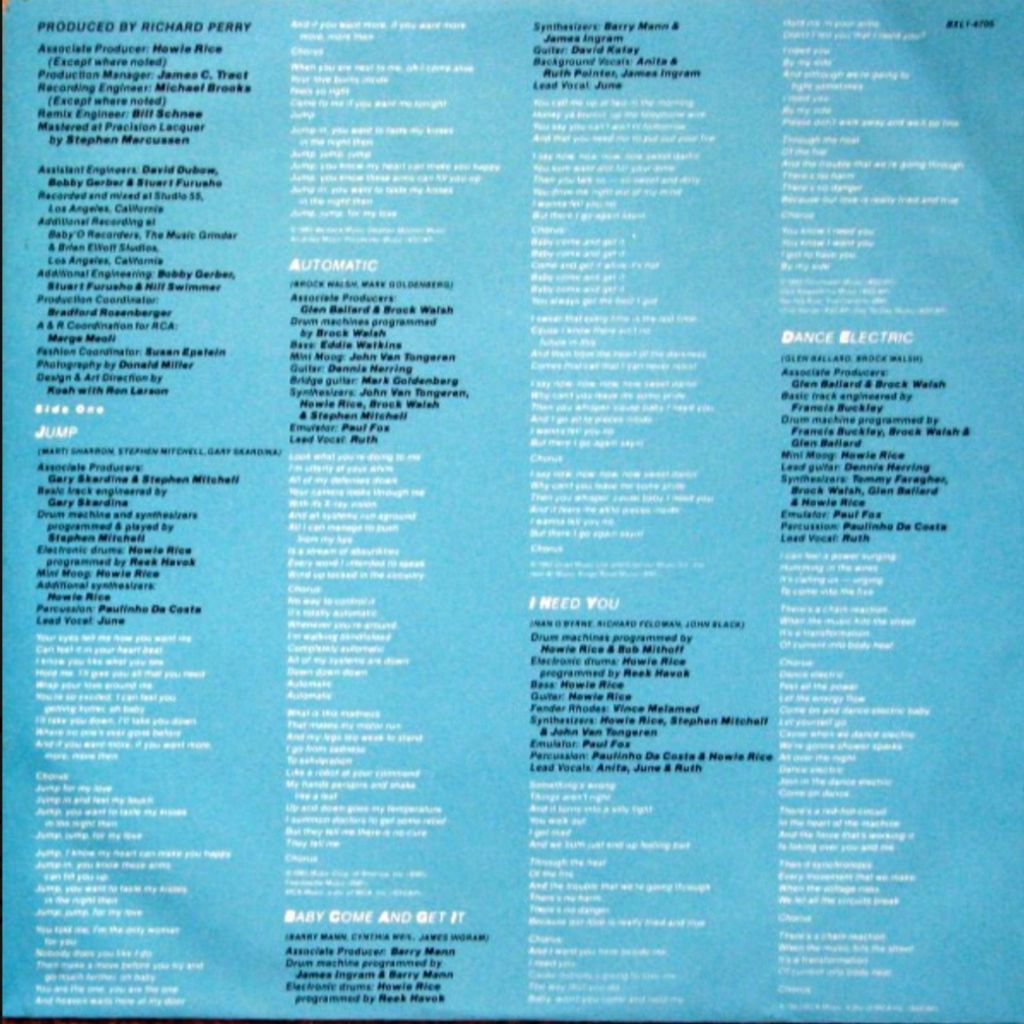 Pointer Sisters - Break Out - 1983.  (LP). 12. Vinyl. Пластинка. Canada - фото фото фото 3