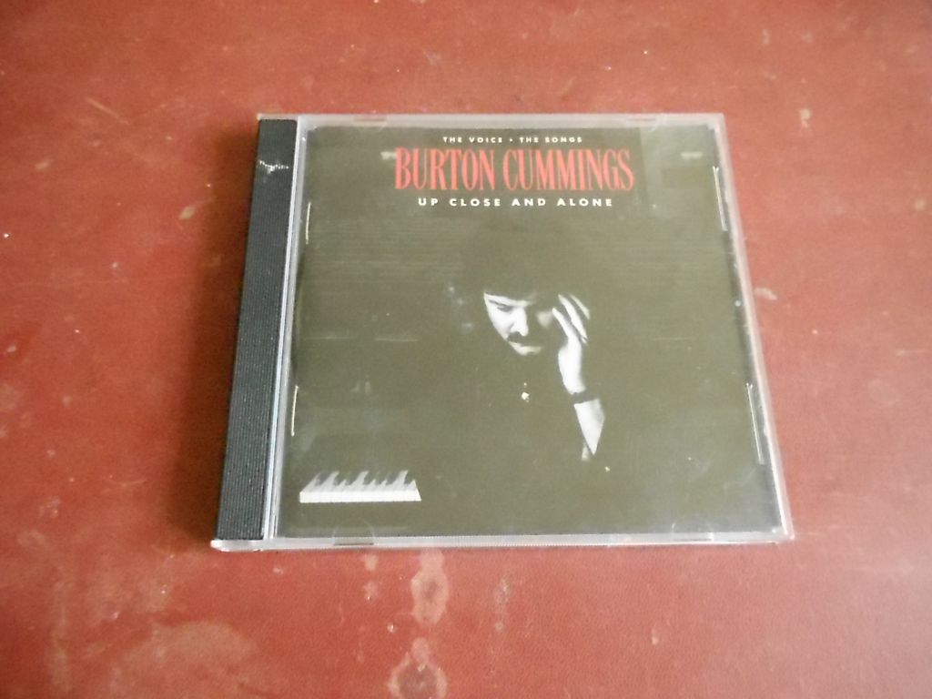 Burton Cummings   (Guess Who) Up Close And Alone CD б/у - фото фото фото 0