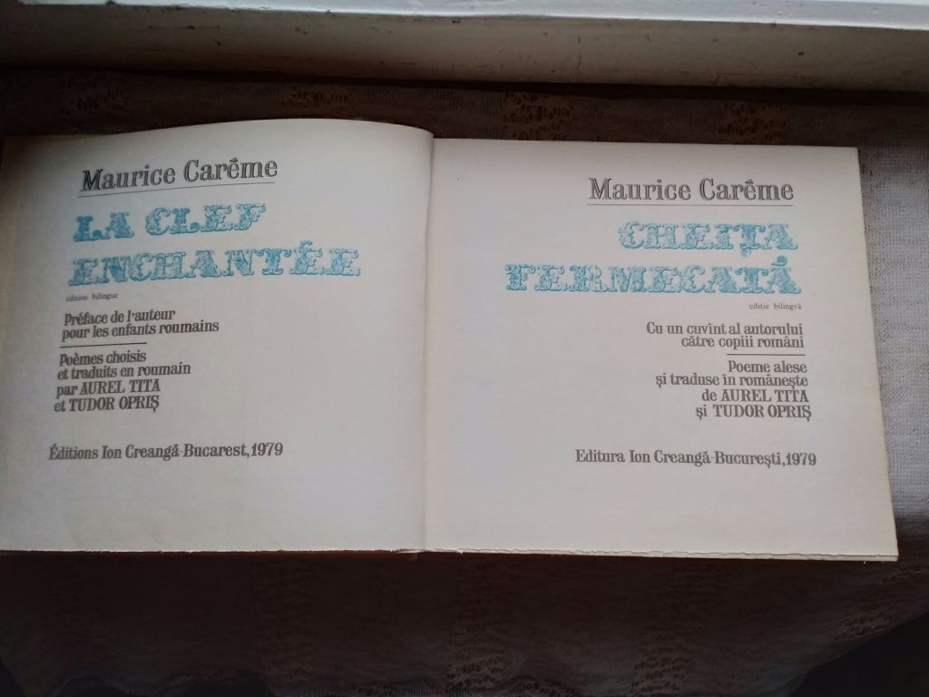 Carême Maurice Cheita fermecata la clef enchantée - фото фото фото 2