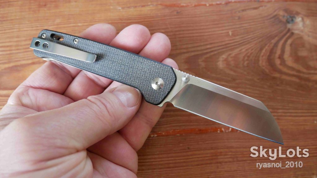 QSP QS130-I, Micarta, D2 Satin, Outdoor, Tactical, EDC, Liner Lock - фото фото фото 5
