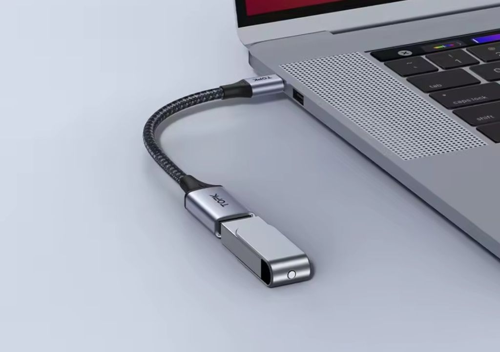 TOPK A10 — Перехідник USB-C на USB-A OTG - фото фото фото 1