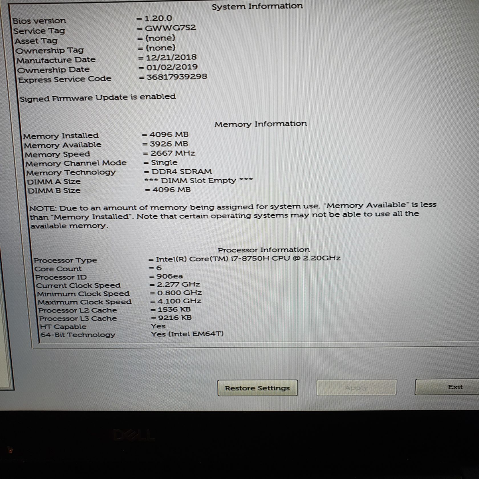 Продам ноутбук Dell XPS 15 9570 на I7-8750H - фото фото фото 10
