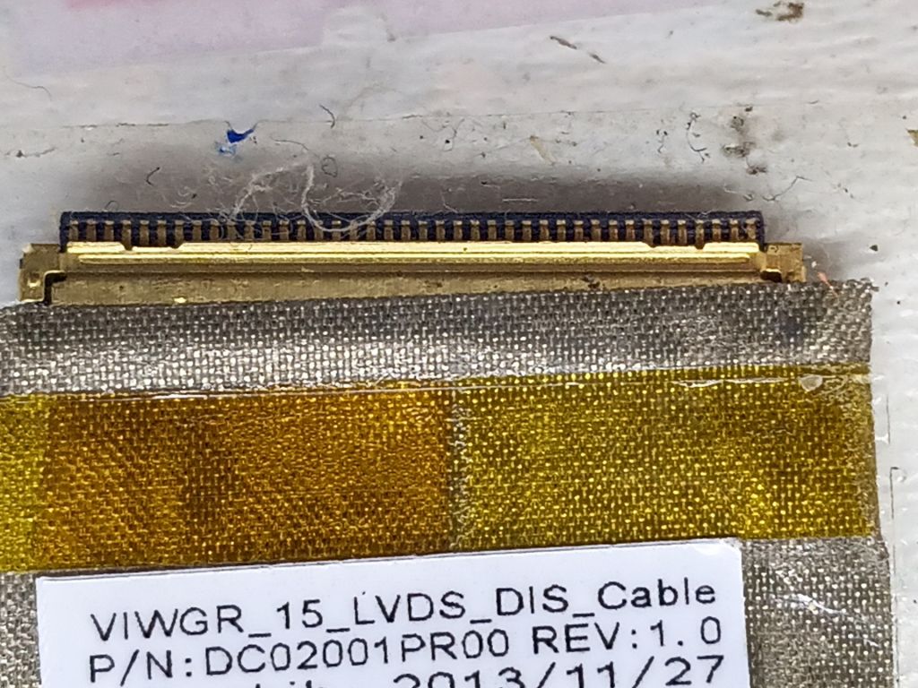Б/У Шлейф матриці + вебкамера на lenovo G500 - фото фото фото 3