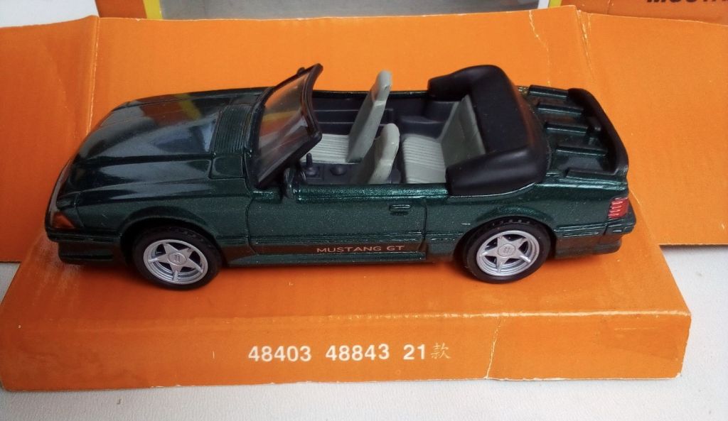 1/43 NewRay Ford Mustang GT Convertible 1989 - фото фото фото 1