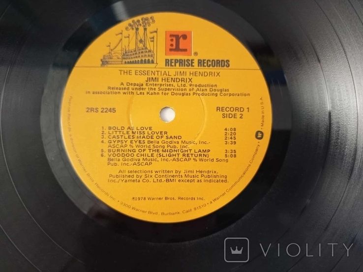 Пластинки 2 шт.The Essential Jimi Hendrix Vinyl Америка - фото фото фото 8