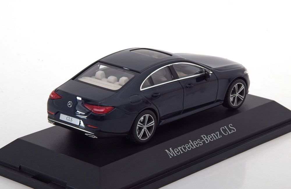 Norev 1:43 Mercedes-Benz CLS C257  (2018) darkblue-metallic - фото фото фото 1
