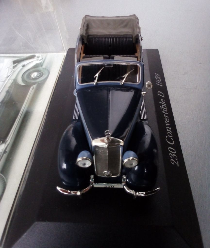 1/43 Mercedes-Benz 230 Convertible D 1939 by Mercedes Collection - фото фото фото 3