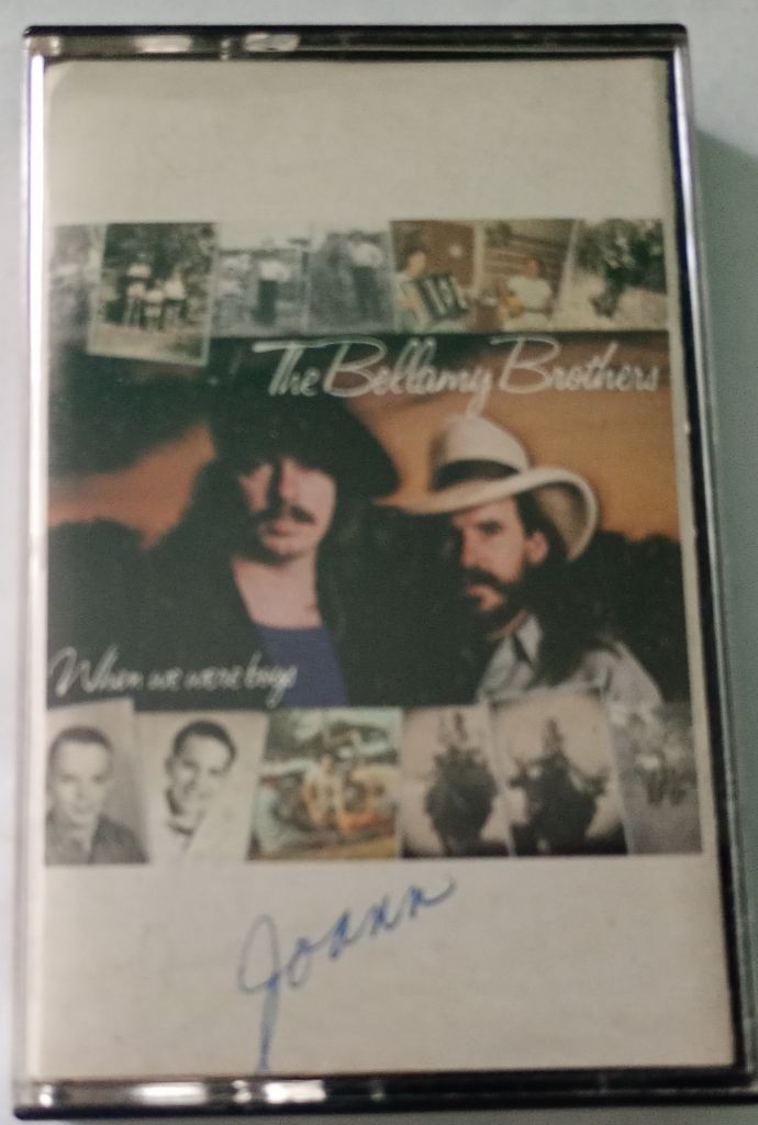 BELLAMY BROTHERS When We Were Boys. Cassette USA &amp; Canada - фото фото фото 0