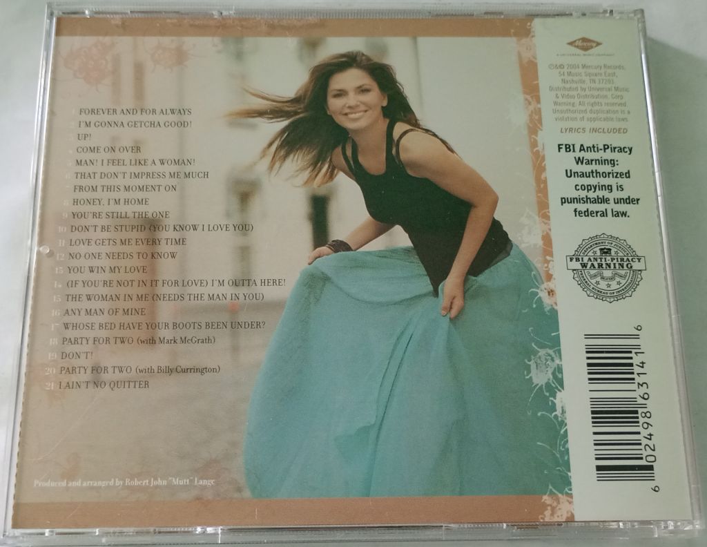 SHANIA TWAIN Greatest Hits CD US - фото фото фото 2