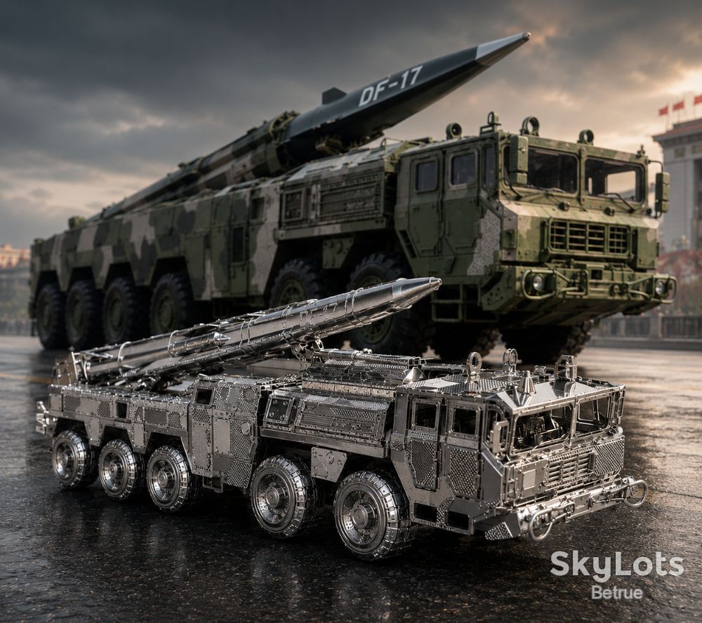Конструктор 3D металевий Ракетна установка DF-17   (20035) - фото фото фото 1