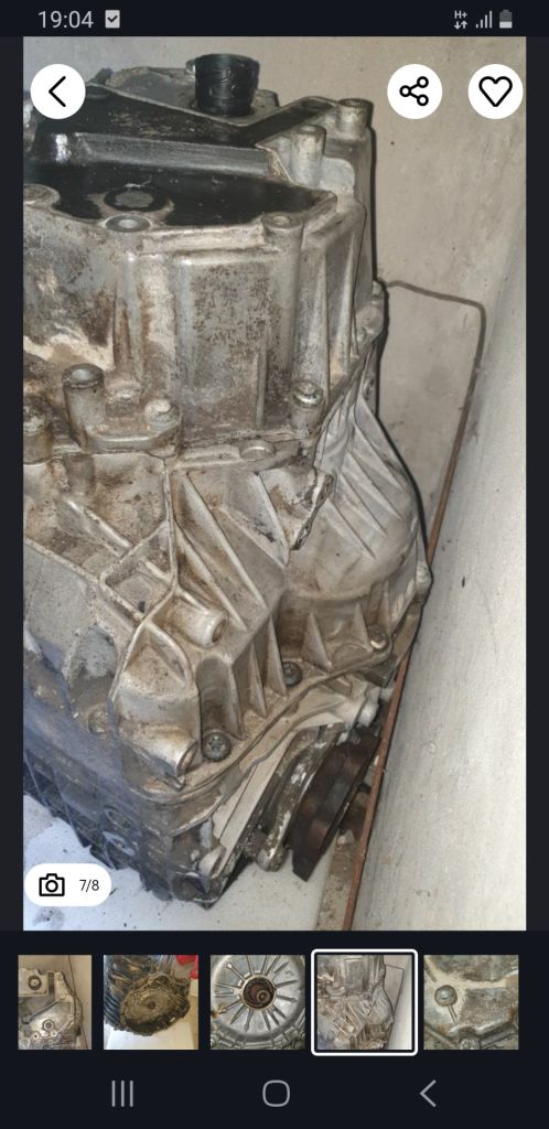 Коробка передач автомат вариатор Audi A4 B6 б/у не працююча. - фото фото фото 5