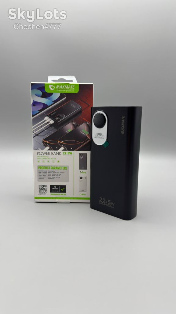 Power Bank MAXMATE MMP-20RE / PD / 22.5W / 20000 mAh - фото фото фото 0