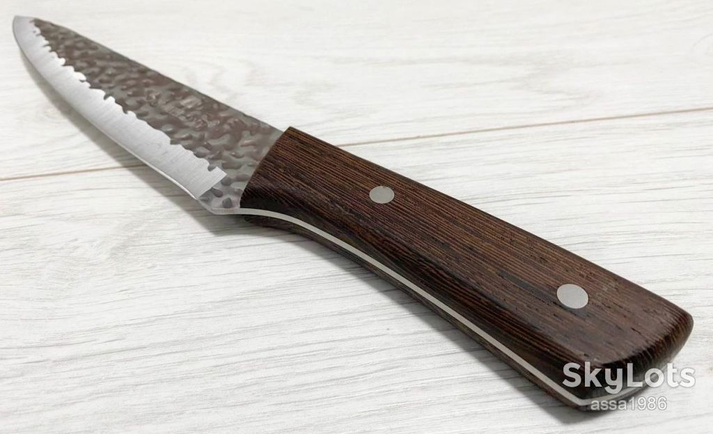 Кухоний ніж Sonmelony Knife 30см для нарізки м'яса,риби,овочів в чехлі з екошкіри - фото фото фото 4