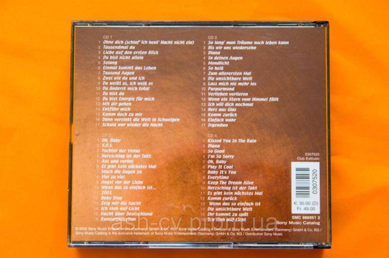 Музичний диск CD. MUNCHENER FREIHEIT - Ihre grobten Hits (4cd) - фото фото фото 2