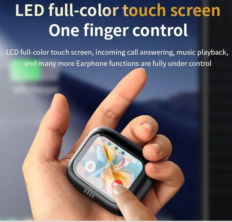 Бездротові беспроводные наушники Bluetooth 5.4 Touch Screen  ANC ENC Xiaomi -Запечатанная Коробка- - фото фото фото 3
