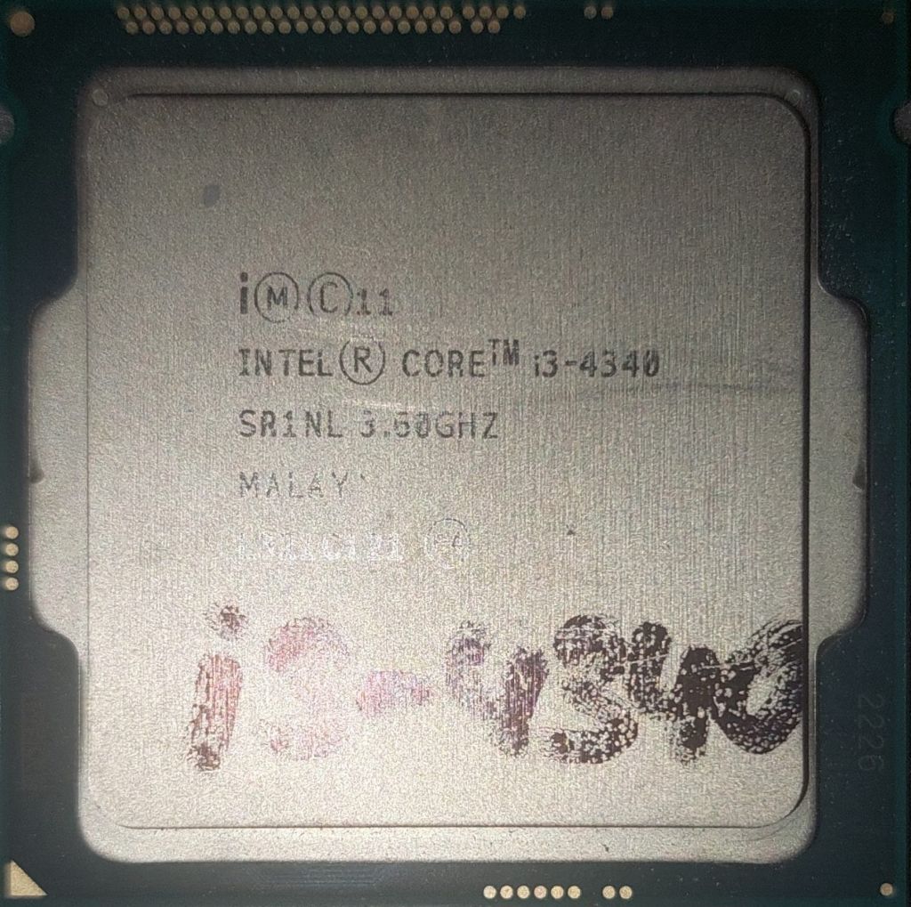 Б/В Процесор  Intel Core i3-4340 3.6GHz LGA 1150 - фото фото фото 0