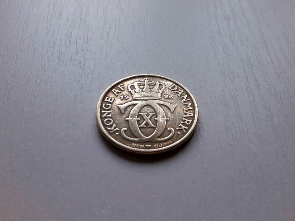2 kroner 1926 / Danmark - фото фото фото 1