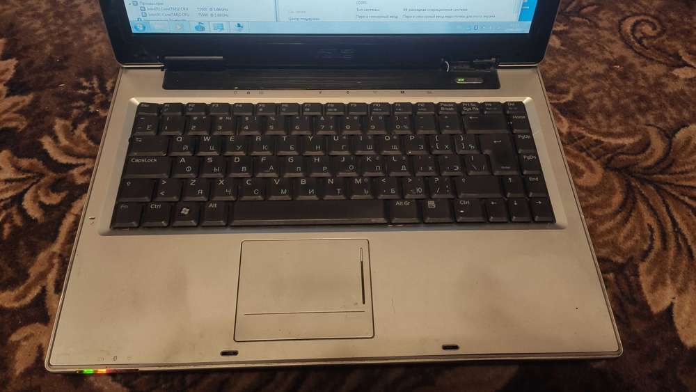 Asus a8j 14" intel duo 2х1.66 4Gb, 500Gb - фото фото фото 1