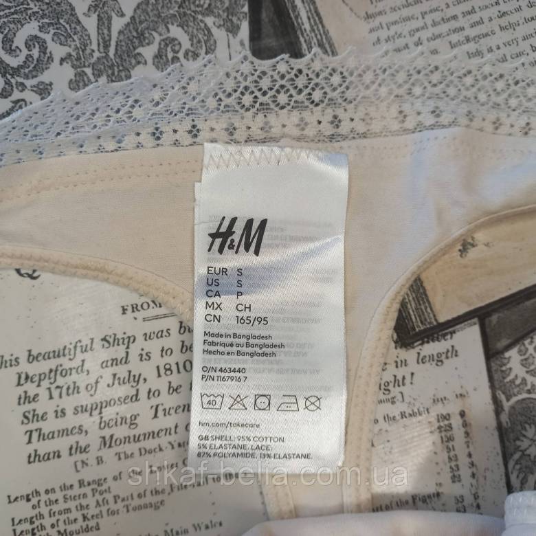 Трусики стринги 44 S р H&amp;amp;M хлопок - фото фото фото 3