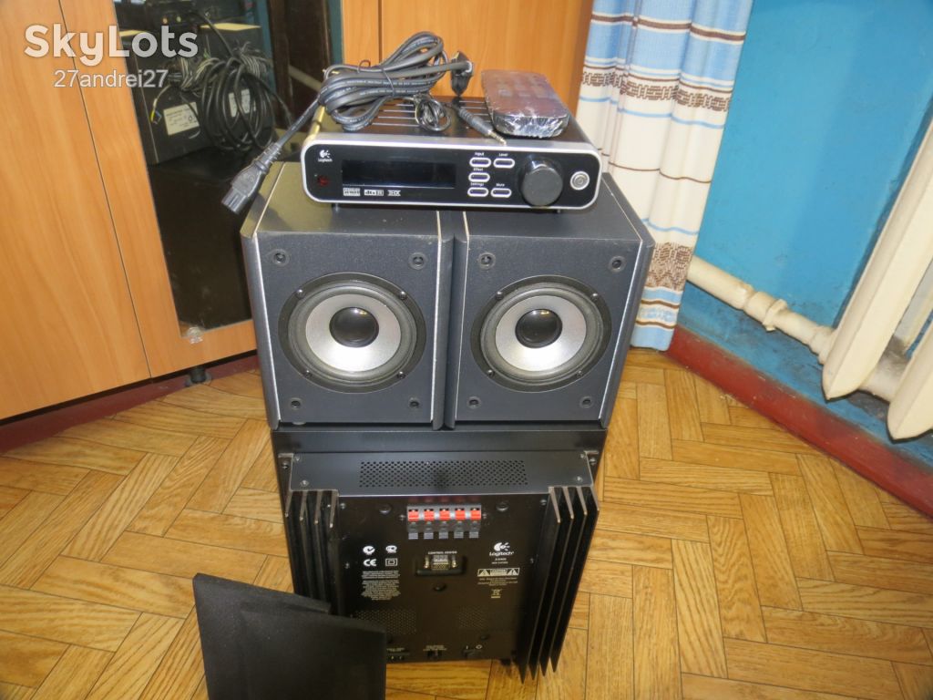Logitech Z-5400 Digital 5.1 THX        (з А.С. Gembird) - 620W Ціну знижено. - фото фото фото 5