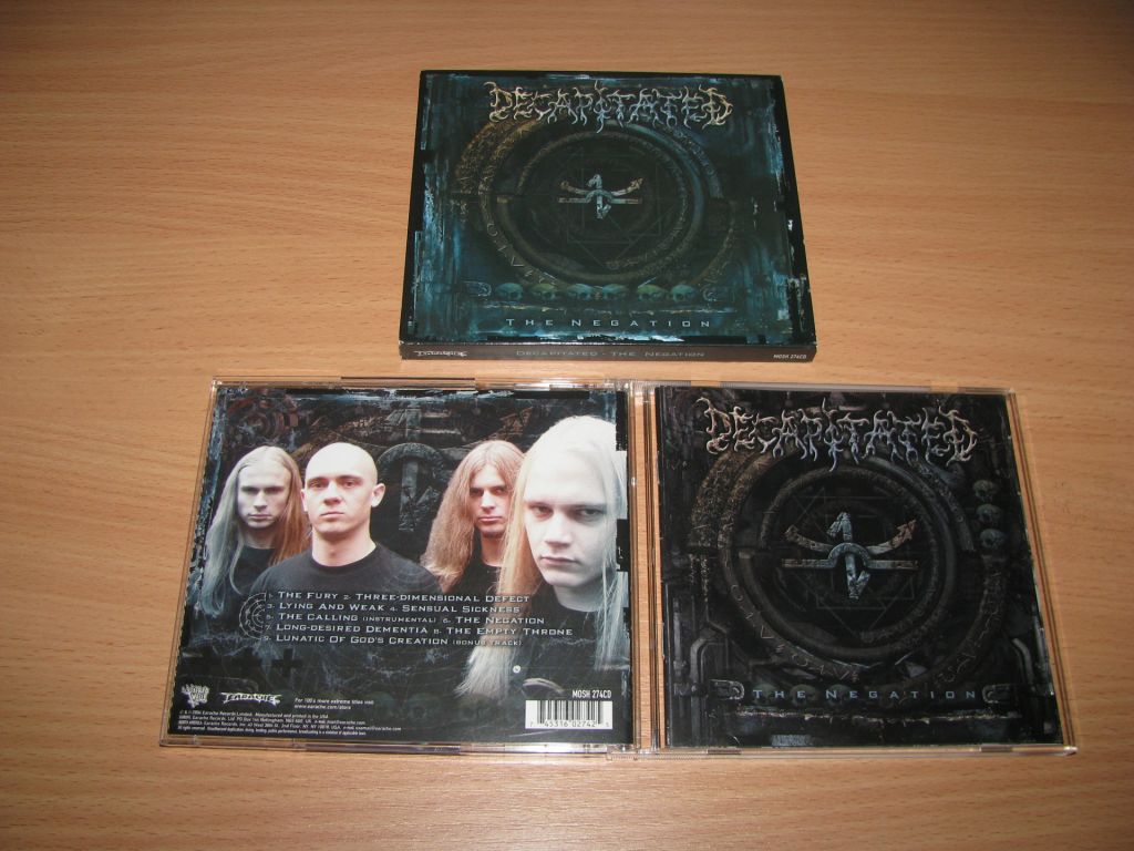 DECAPITATED - The Negation   (2004 Earache 1st press,SLIPCASE,USA) - фото фото фото 0