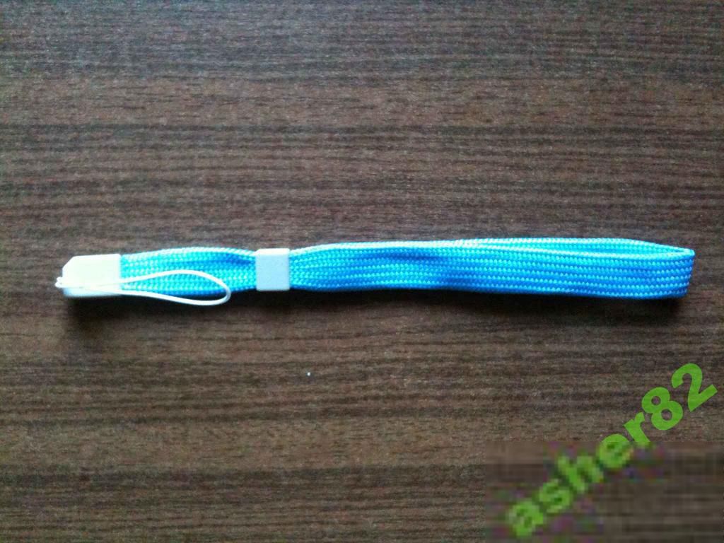 Шнурок голубой для Wii Remote - фото фото фото 0