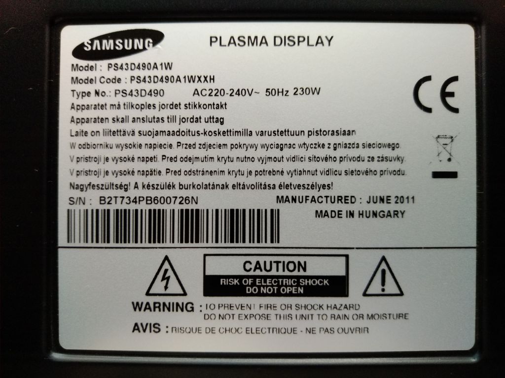 Bluetooth модуль WIBT20, BN96-17107A для телевизора Samsung PS43D490A1W - фото фото фото 3