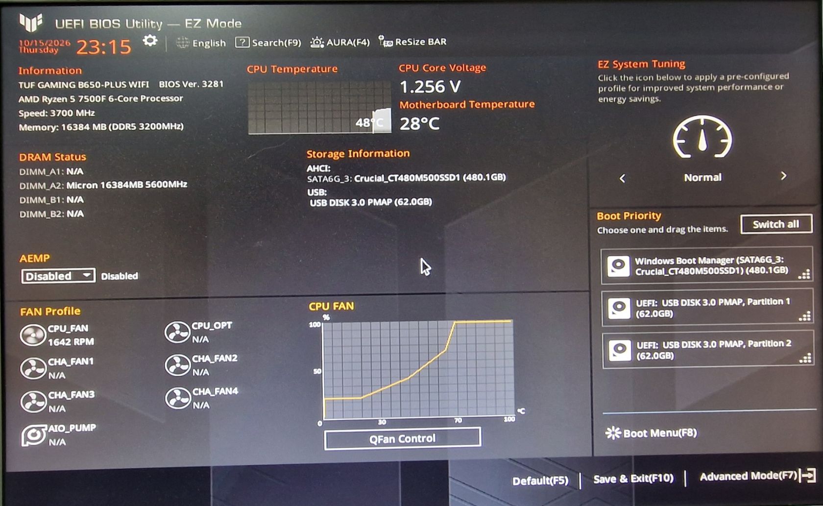 Мать AM5, ASUS TUF GAMING B650-PLUS WIFI . Amd B650 - фото фото фото 4