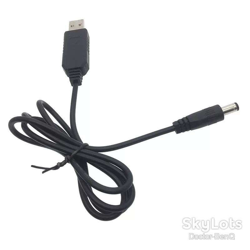 Кабель живлення для роутера /модема USB DC  ( 9V ) 5.5x2.1 мм - фото фото фото 3