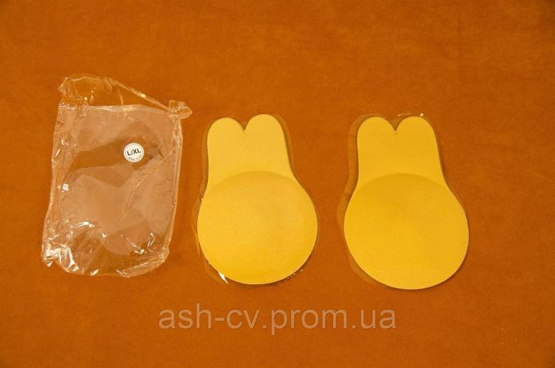 Бюстгальтер, без бретельок, Push-Up, BRA, LXL, Beige, бежеві - фото фото фото 1
