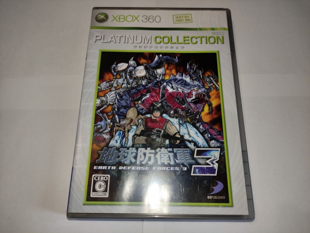 Earth Defense Force 3 Platinum Collection Xbox 360 Японія - фото фото фото 0