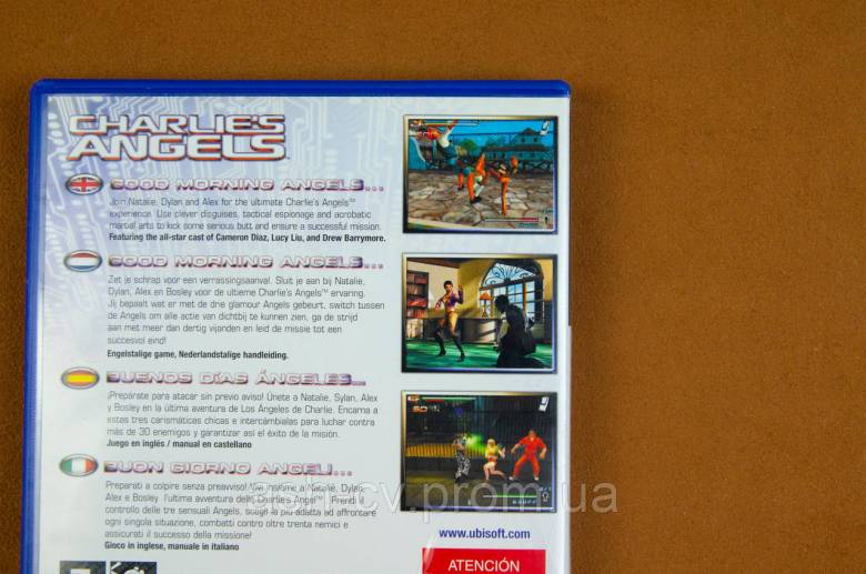 Диск для Playstation 2, гра Charlies Angels - фото фото фото 4