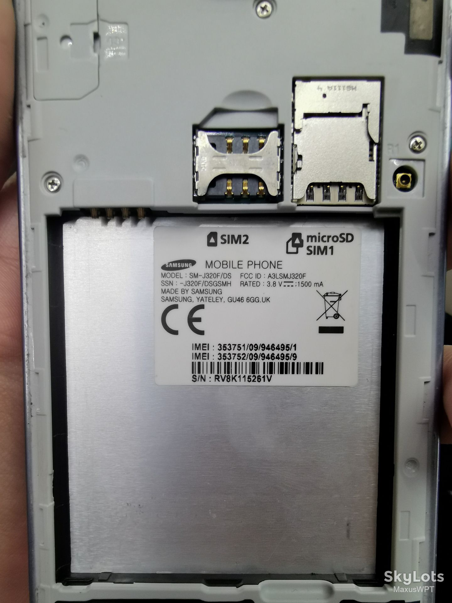 #959 Sklad Samsung J320 black - фото фото фото 3