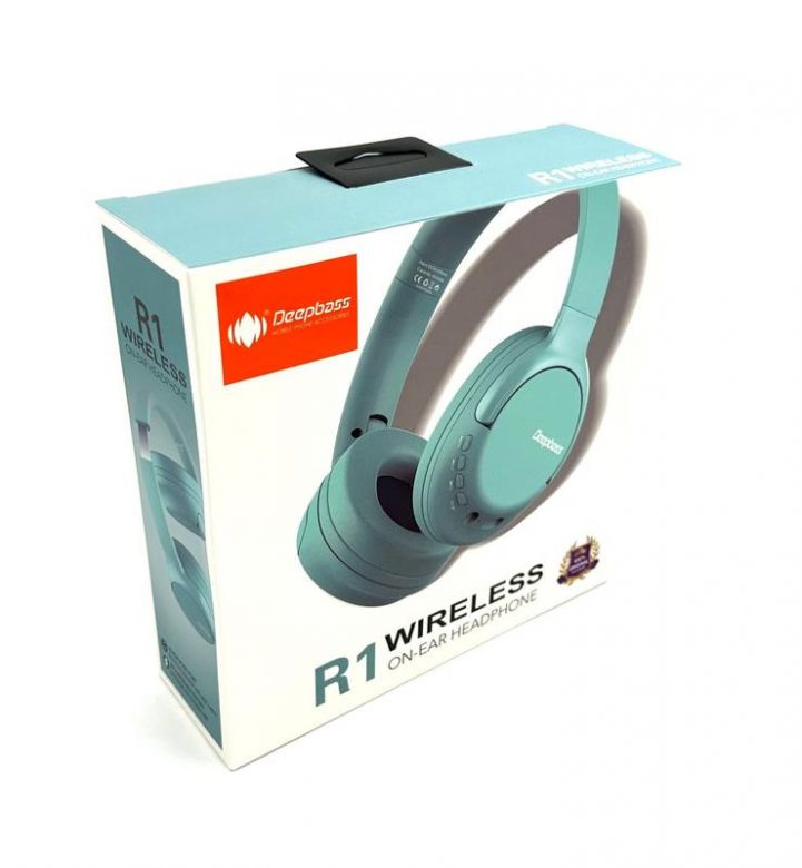 Навушники Bluetooth DEEPBASS R1 Ментолові - фото фото фото 3
