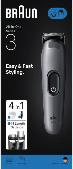 Тример акумуляторний Braun All-in-One Series 3 AIO3500 тип 5513 - фото фото фото 0
