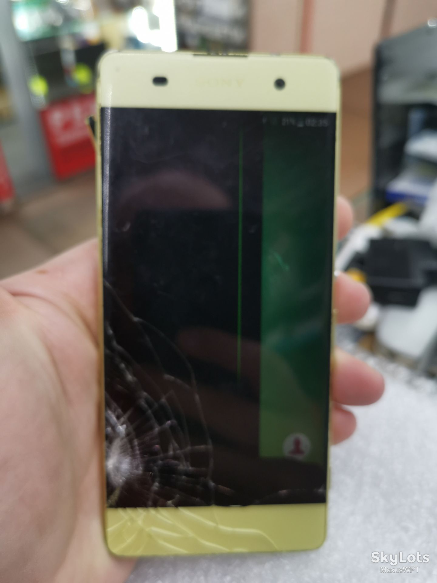 #573 Sklad Sony Xperia XF Gold F3112 - фото фото фото 1