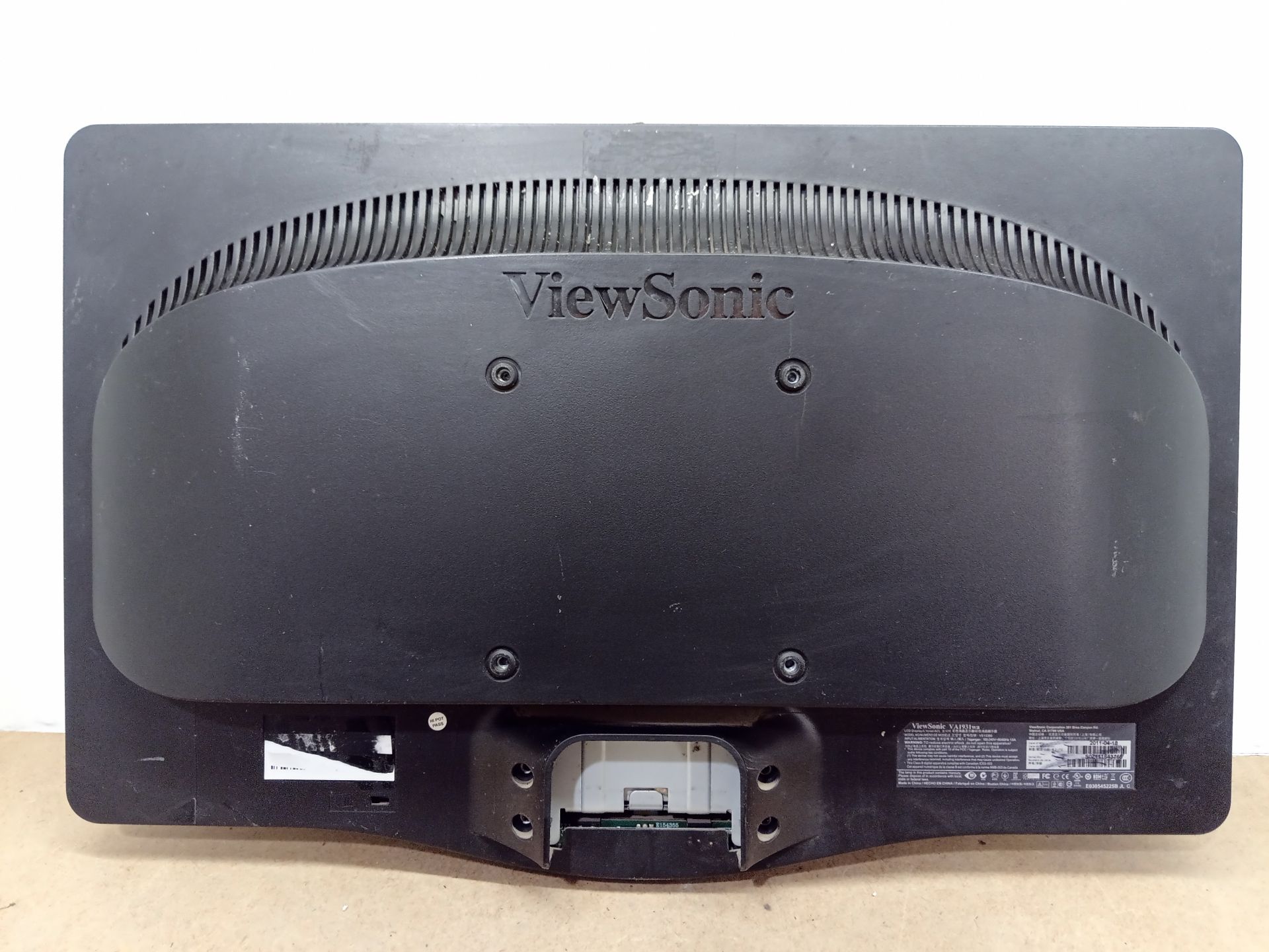 Б/У Монітор 19" ViewSonic VA1931WA  (БЕЗ НОГИ)  код 10И - фото фото фото 1