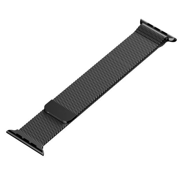 Ремінець Apple Watch Milanese Loop 38 mm/40 mm/41 mm Black - фото фото фото 3